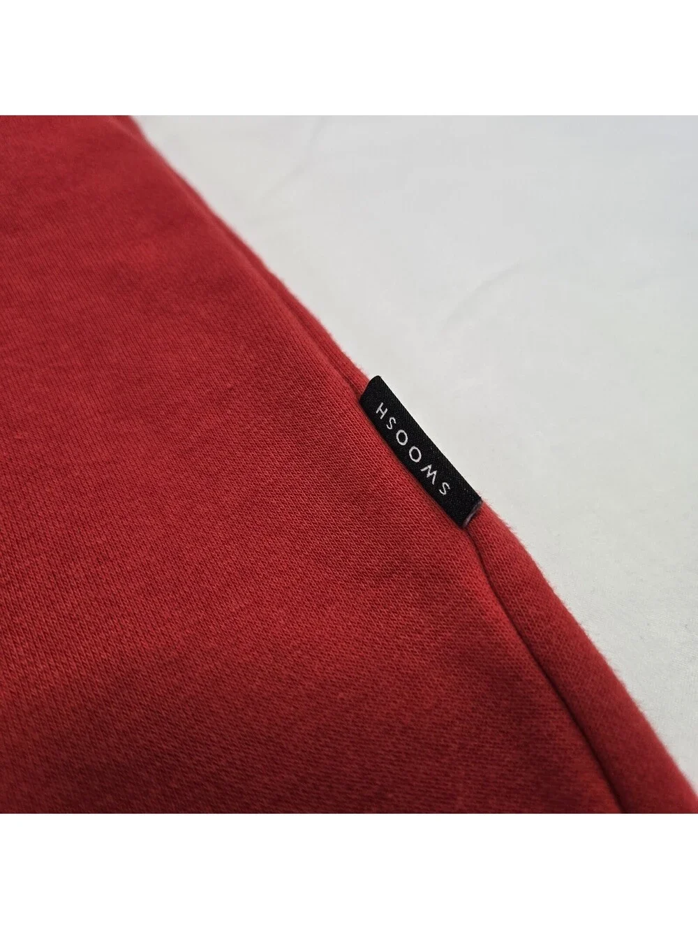 EUC Sz SMALL Nike NSW AllOver Swoosh Fleece Sweatpants University Red CJ4869-657